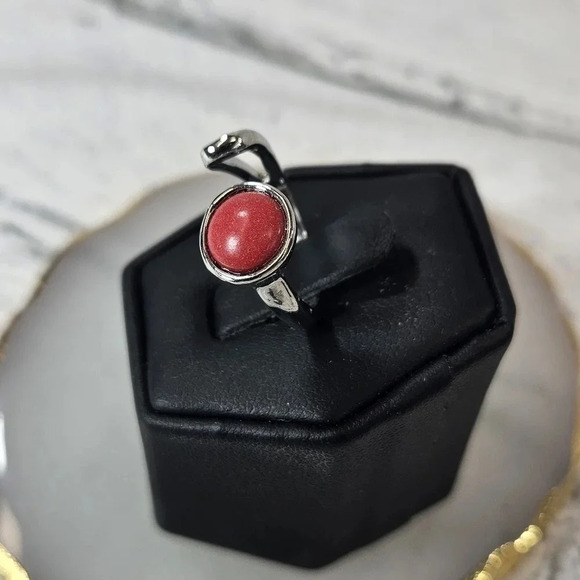 Red Dot Adjustable Fashion Ring A43 - Picture 8 of 12